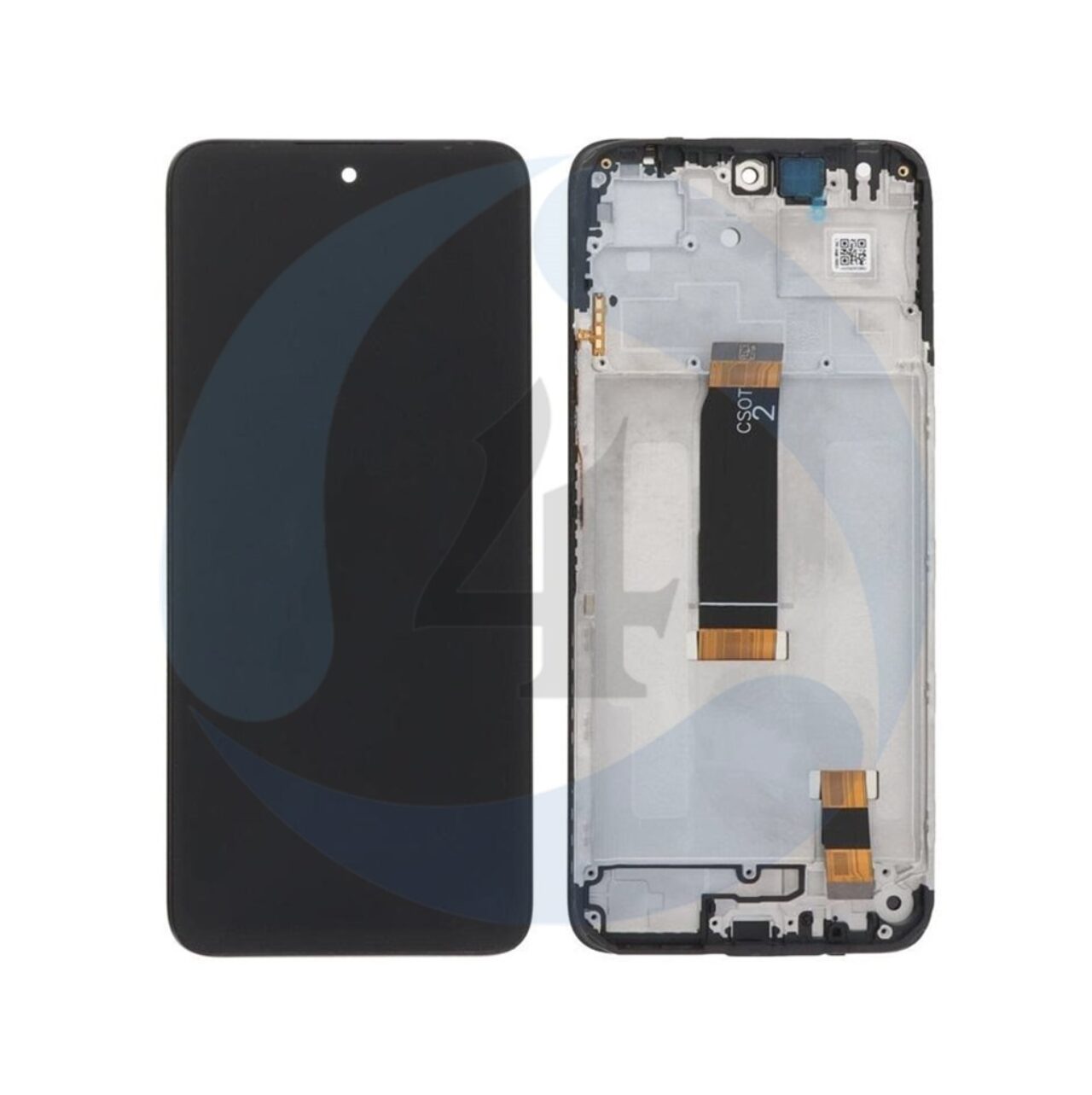 LCD Touch Frame Black For Xiaomi Redmi 13 4 G 5 G