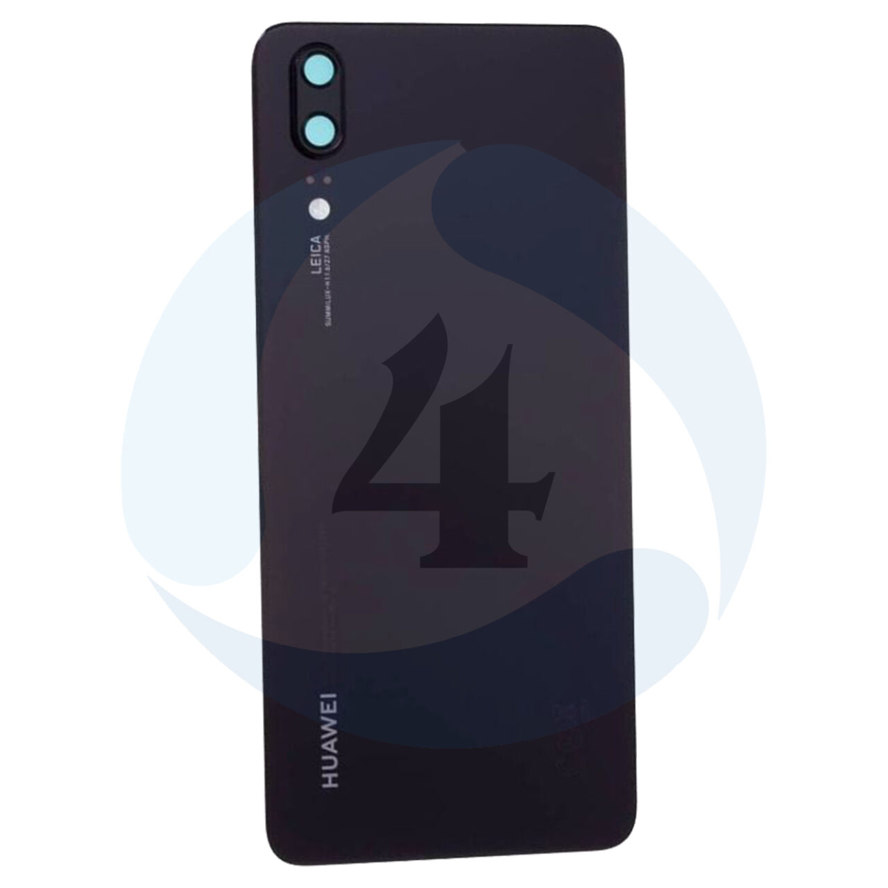 For Huawei P20 batterij cover back cover Black