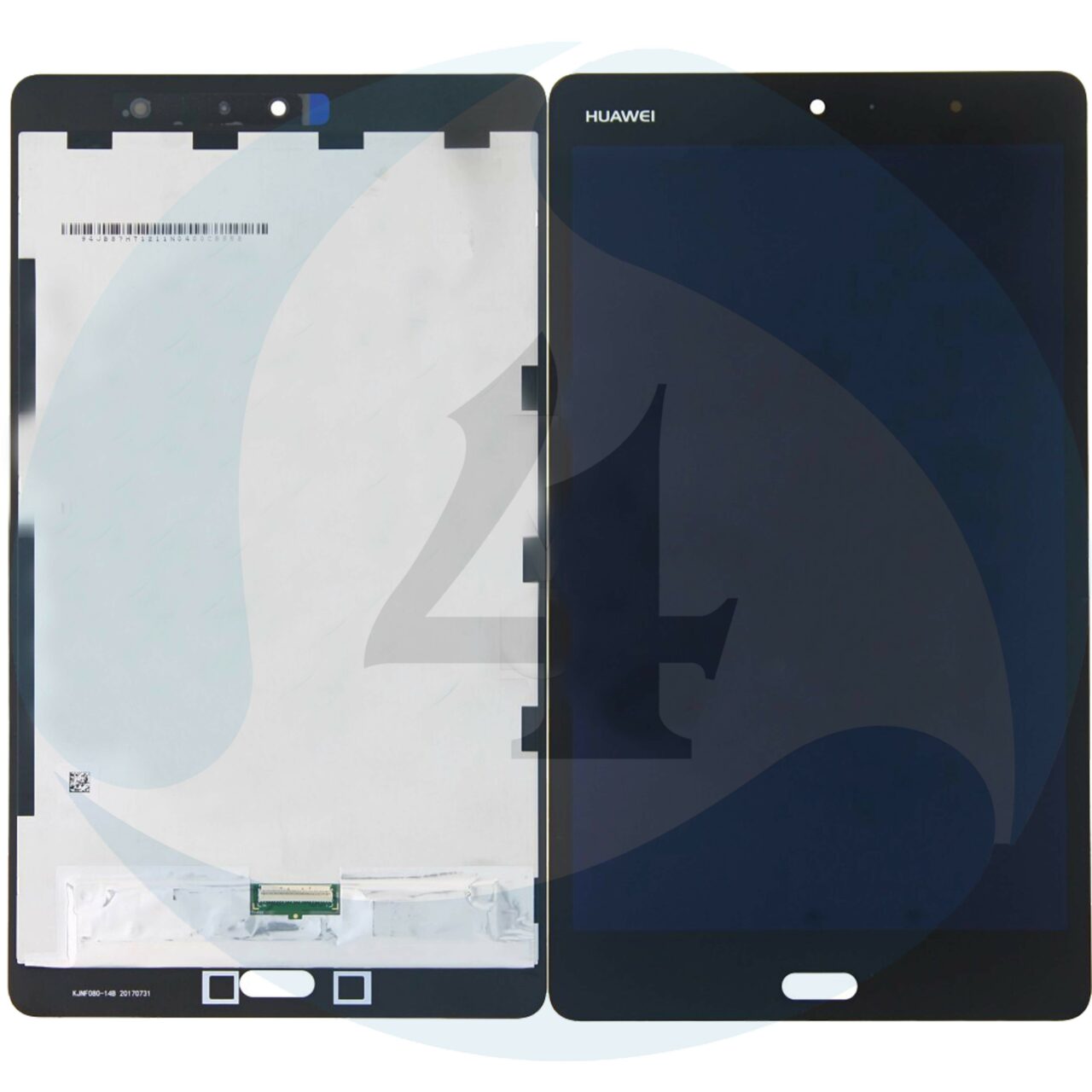 Huawei mediapad m3 lite 8 0 lcd digitizer complete black screen display scherm
