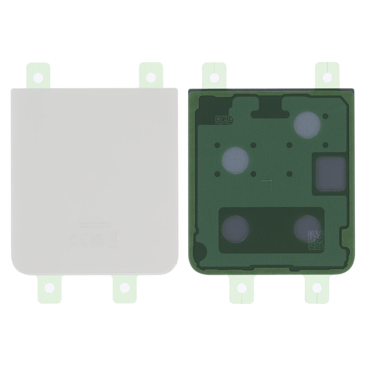 Backcover Cream For Samsung Galaxy Z Flip7fe
