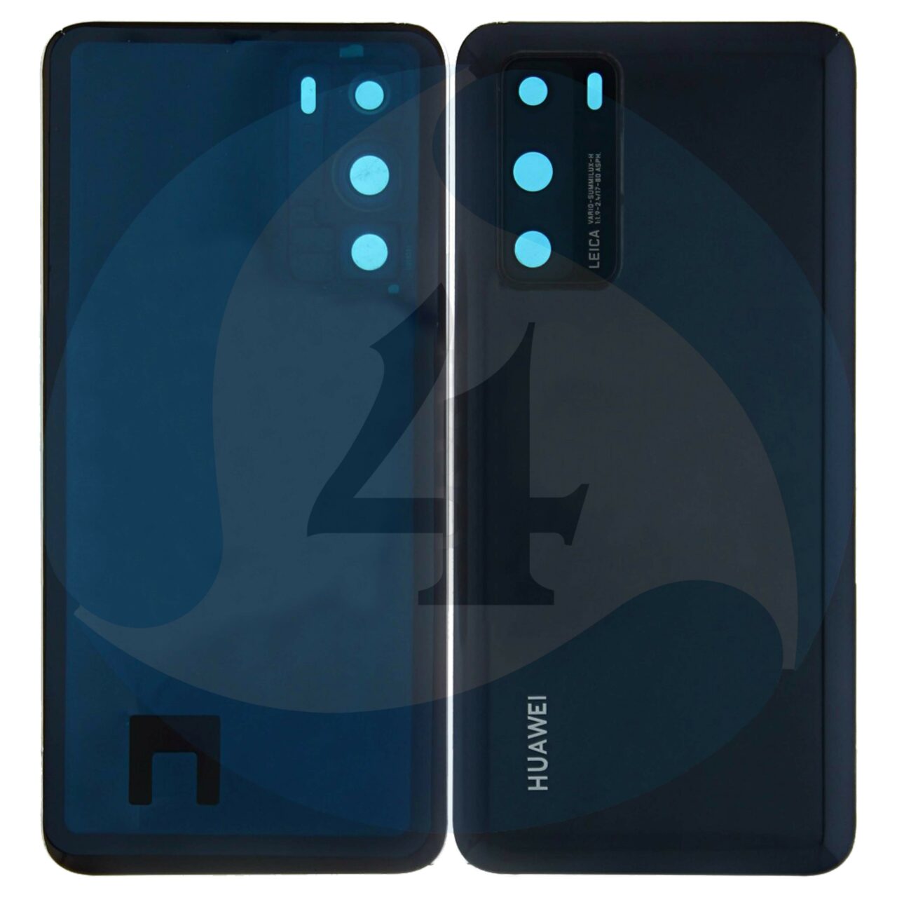 Huawei P40 ANA NX9 Battery Cover Black 1000x1000h