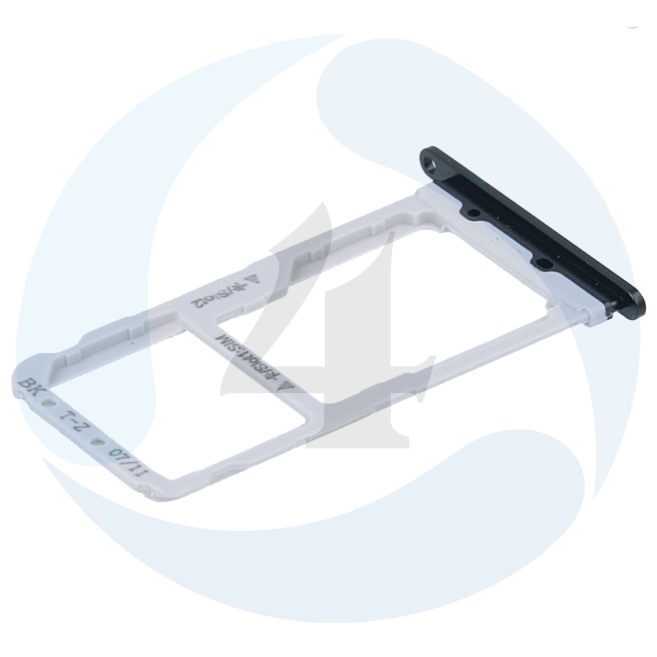 Huawei Honor 9 STF L09 Sim tray Micro SD tray Black 51661 FUX