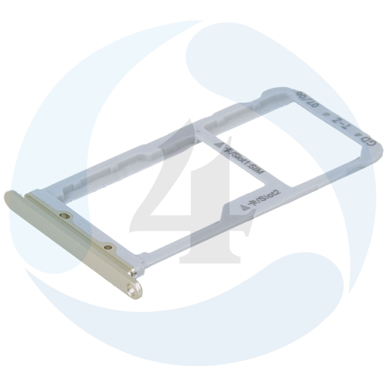 Huawei Honor 9 STF L09 Sim tray Micro SD tray gold
