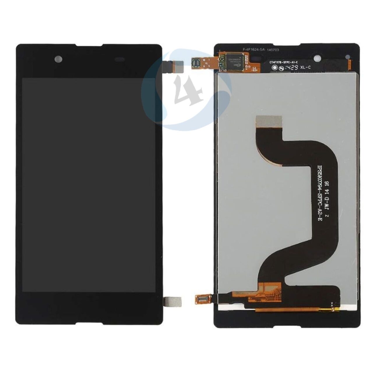 SONY E3 LCD touch zwart