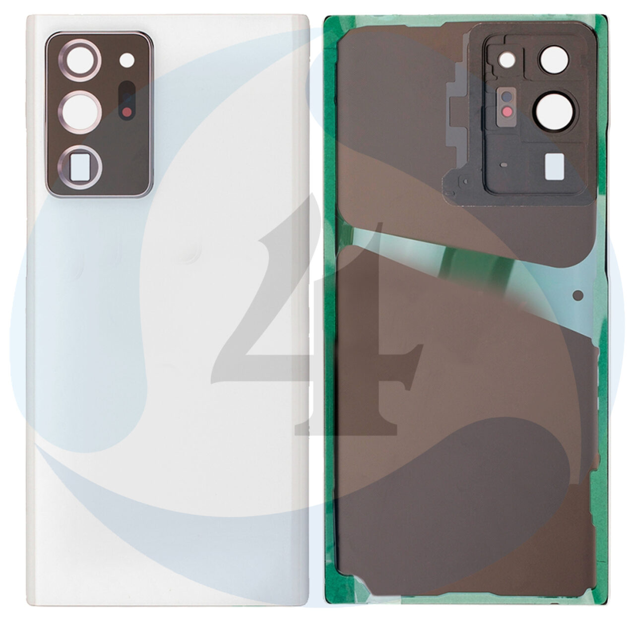 Samsung galaxy note20ultra White batterij cover backcover N986 N985