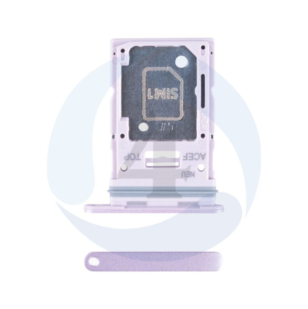 Sim Tray Lilac Purple Service Pack Samsung Galaxy A35