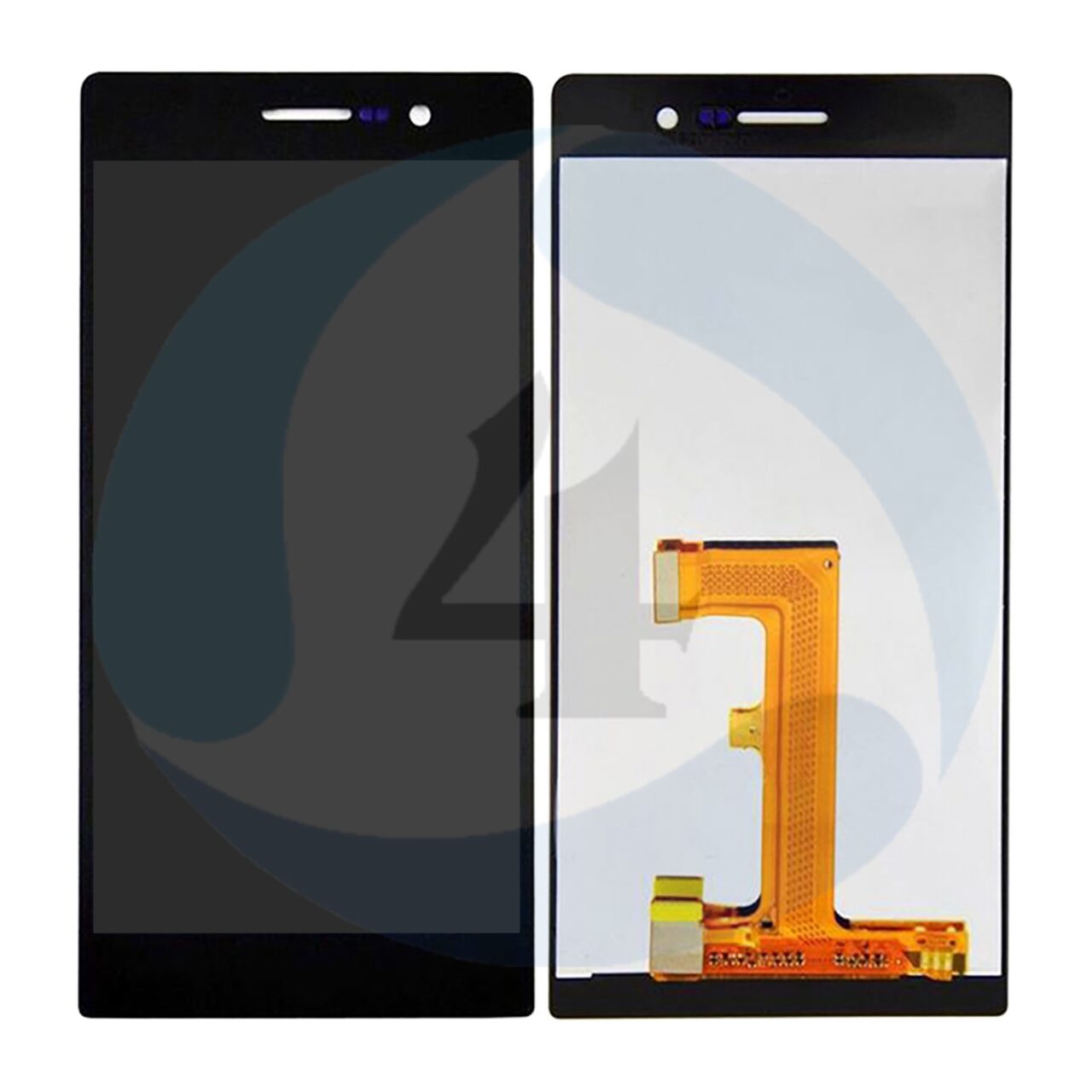 LCD Touch Black For Huawei P7