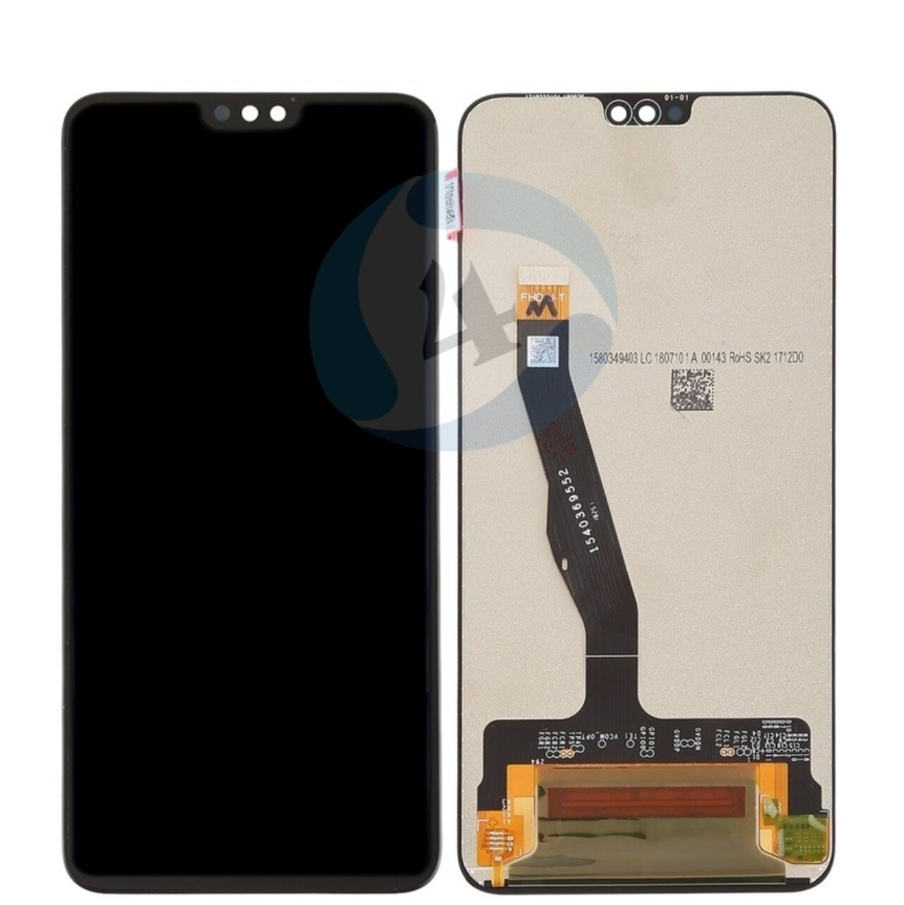 HUAWEI Honor 8 X LCD touch zwart