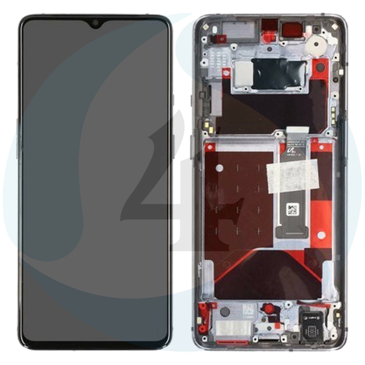 2011100084 oneplus7t lcd scherm service pack screen black display