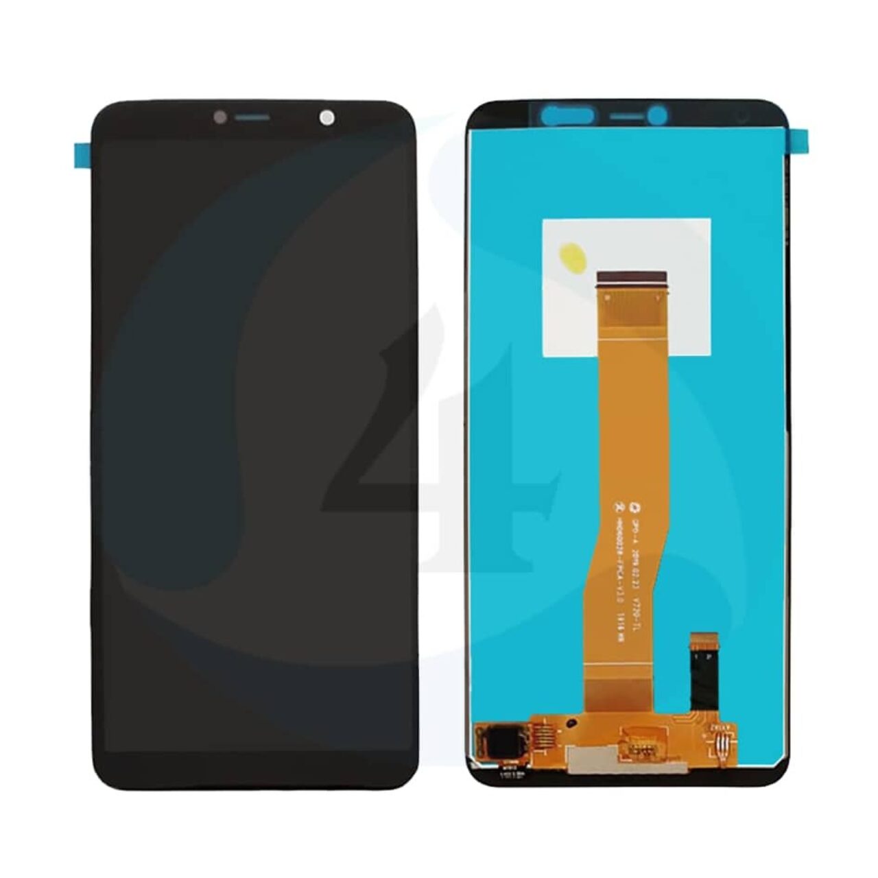 LCD Touch Black For Wiko Y80