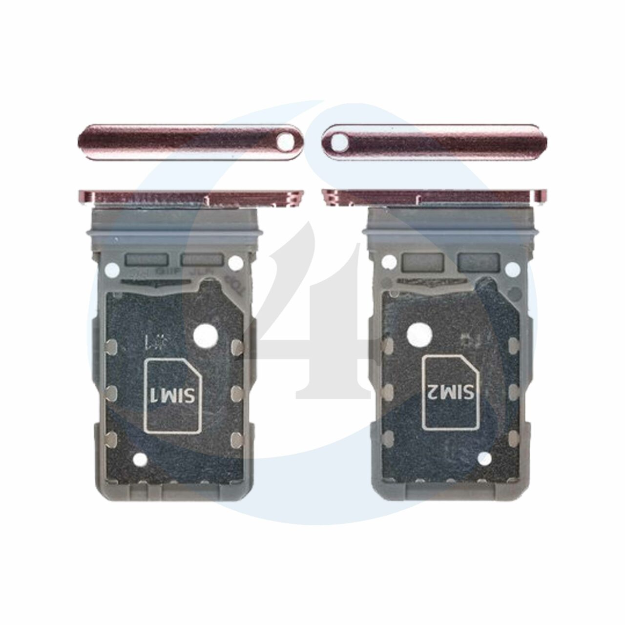 GH98 46193 D Sim Tray pink For Samsung Galaxy S21 5 G SM G991