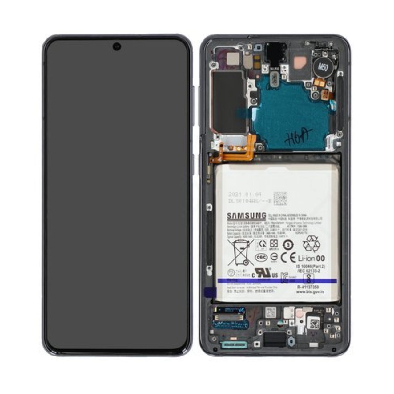 GH82 24716 A Galaxy S21 5 G Display LCD Phantom Grey G991 lcd scherm diaplay screen