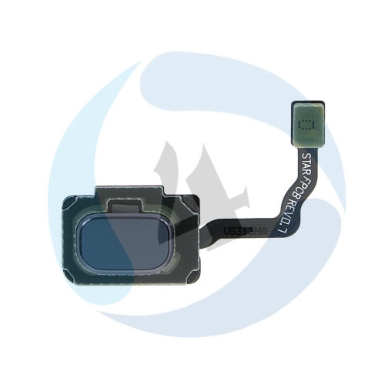 SAMSUNG S9 finger button blauw