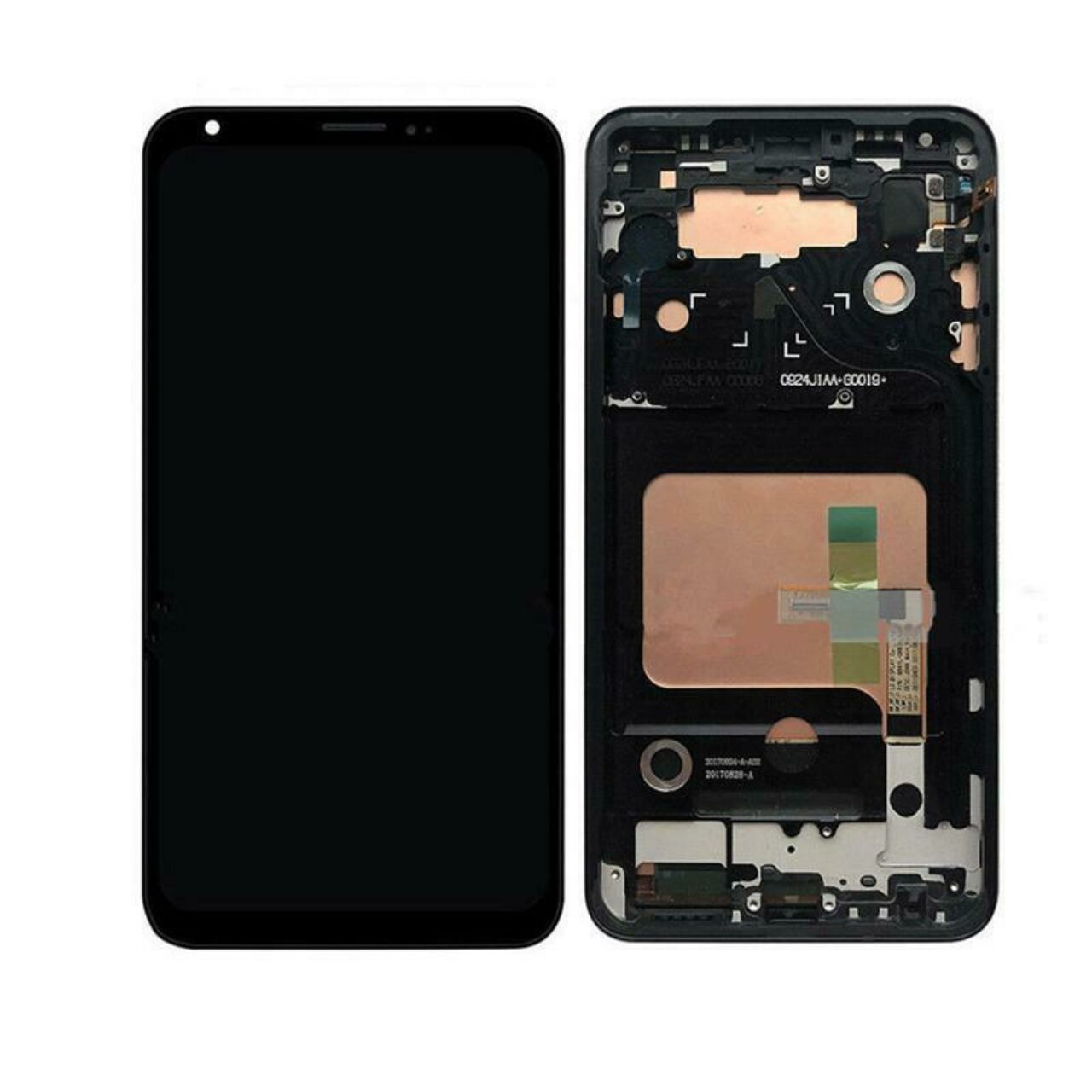 Frame LCD Touch Black For LG V30 H930 display scherm