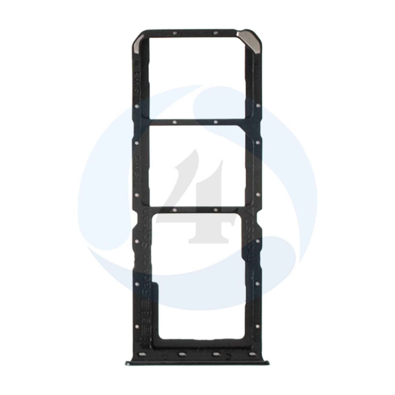 Sim Tray Black For Oppo A91