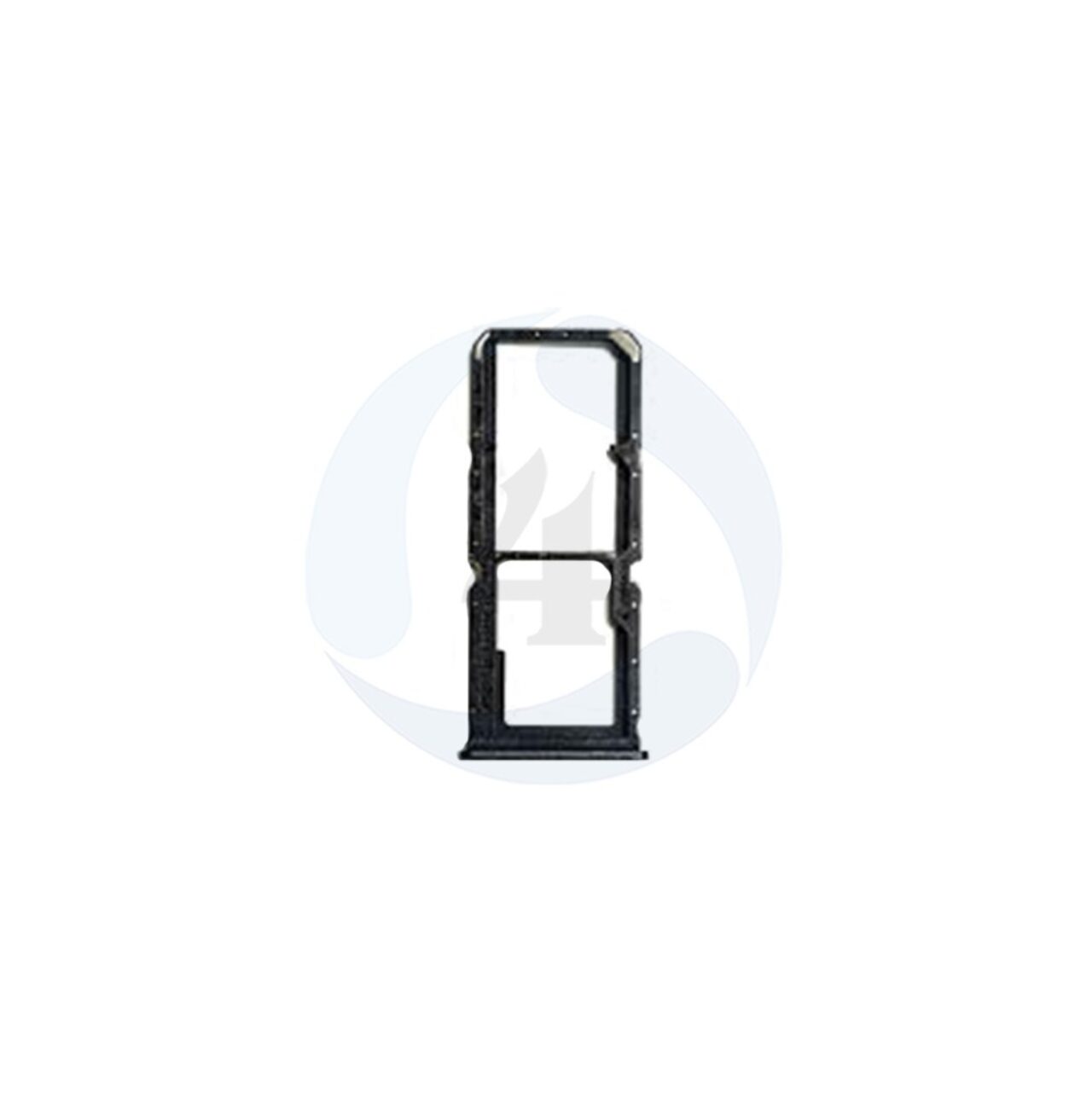 Sim Tray Black For Oppo A58 4 G