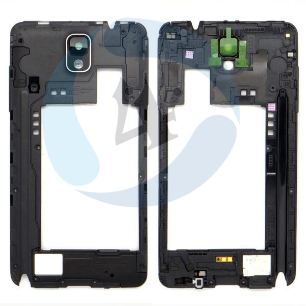 SAMSUNG Note 3 center frame zwart