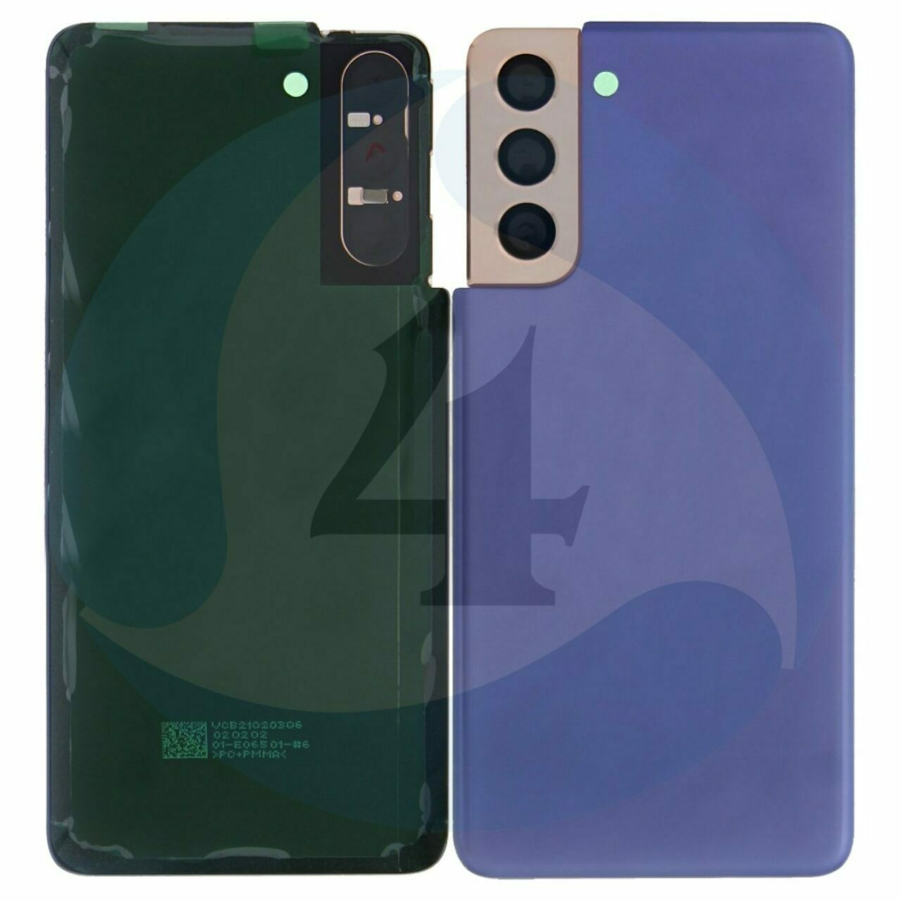 Samsung Galaxy S21 plus SM G996 B Battery Cover Phantom Purple