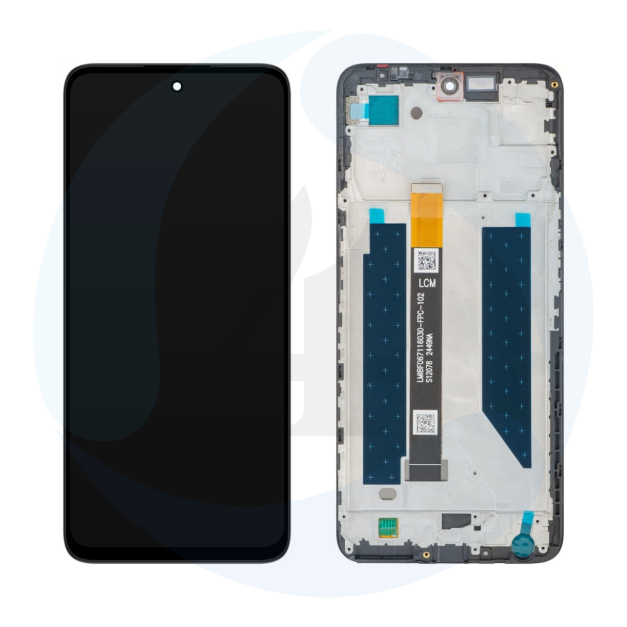 Display With Frame Black ZTE nubia Neo 2