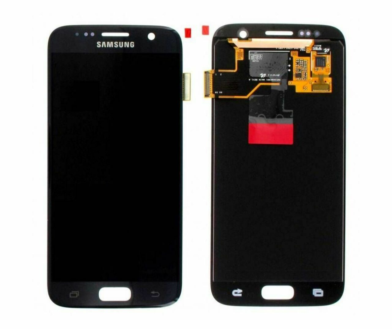 Samsung galaxy s7 sm g930f lcd display gold service pack lcd scherm display screen Black