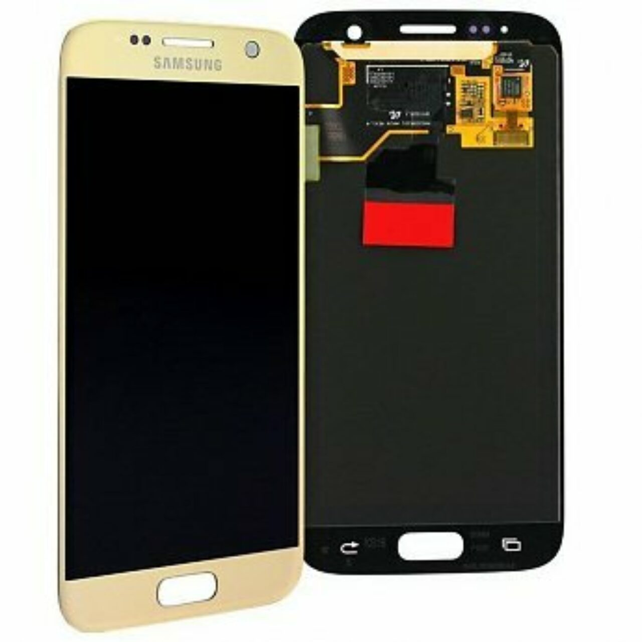 Samsung galaxy s7 sm g930f lcd display gold service pack lcd scherm display screen gold
