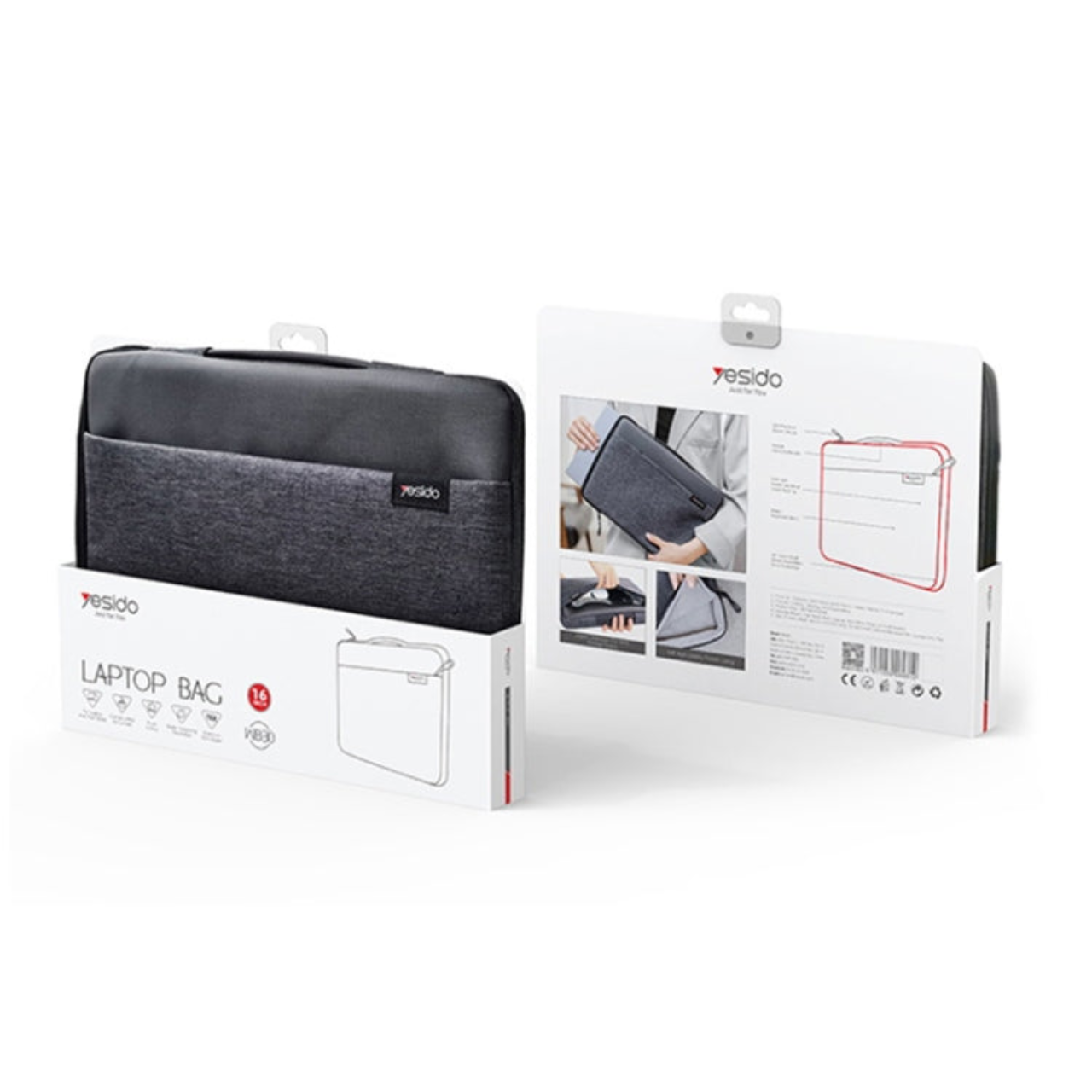 Yesido WB30 16 inch laptop bag black