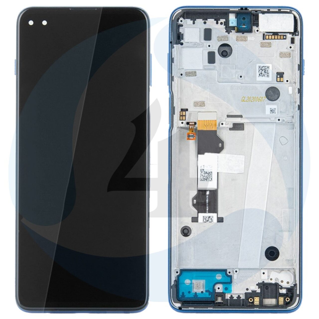 LCD Service Pack Blue For Motorola Moto G 5 G Plus XT2075