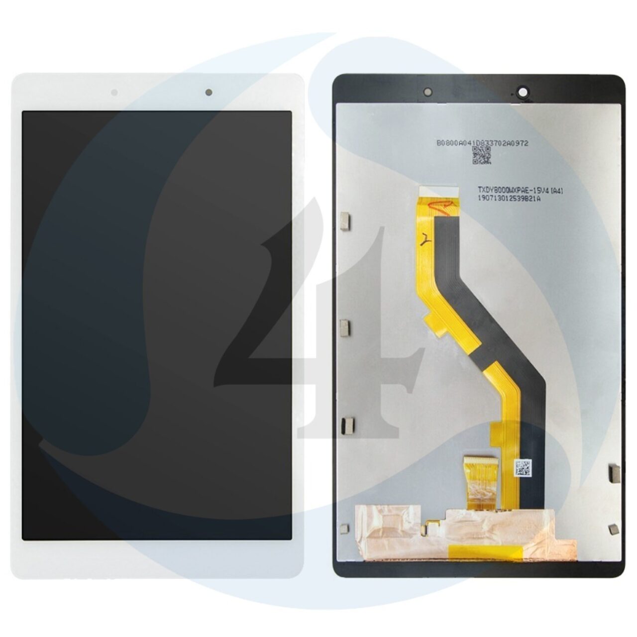 Samsung galaxy tab A 2019 lcd scherm display digitiser complete sm t295 t290 white