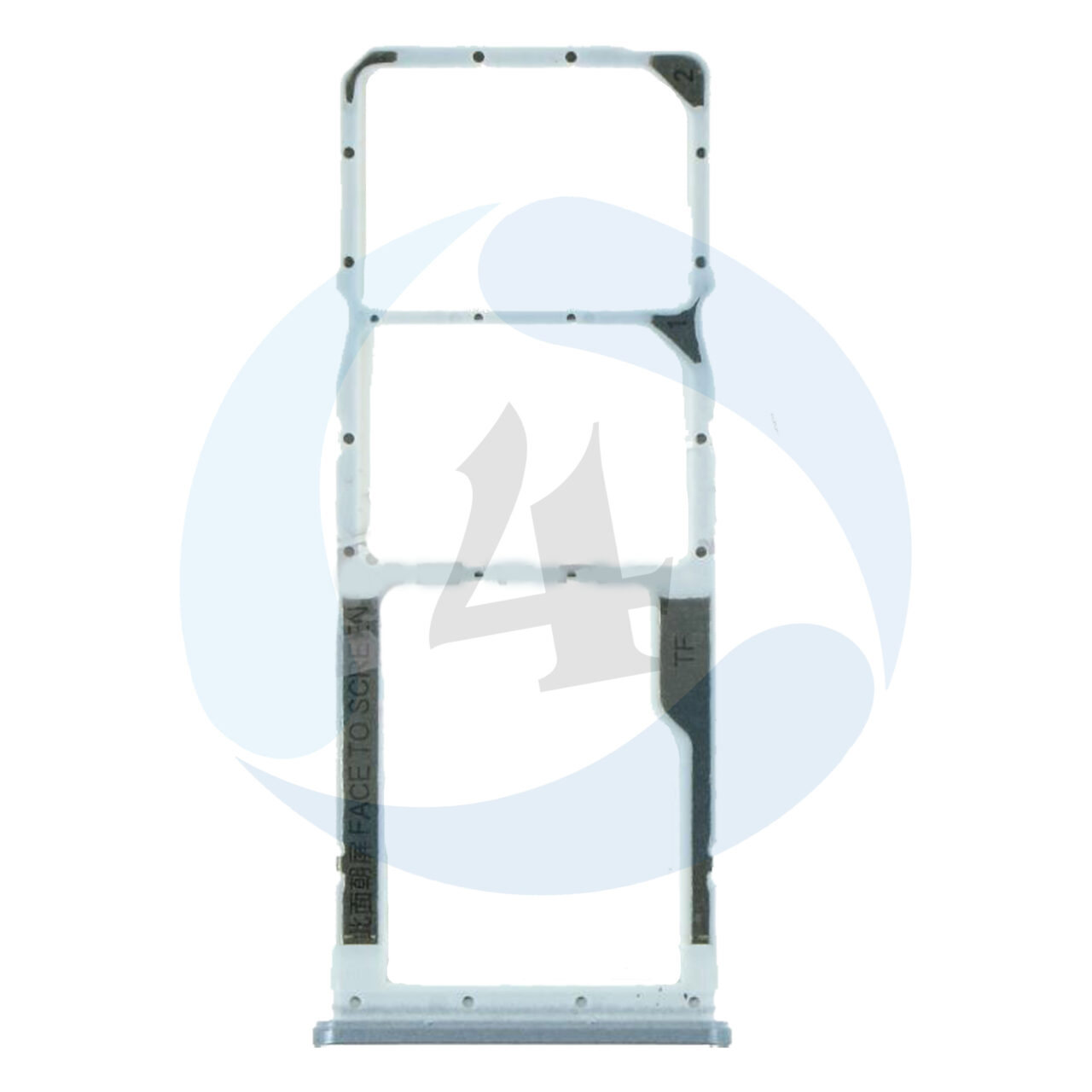 Xiaomi Redmi Note 9 SIM Card Tray white