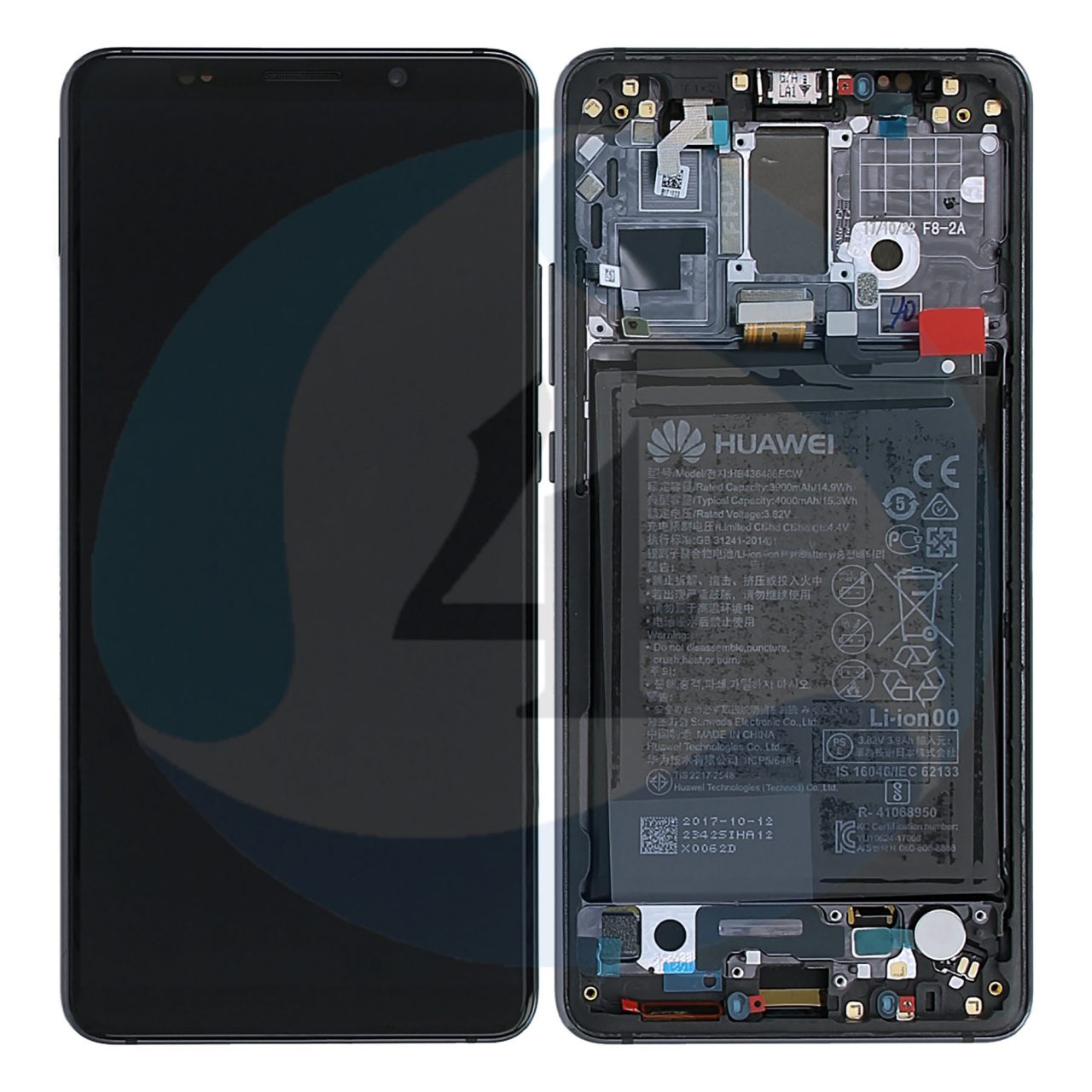 LCD Original Service Pack Titanium Grey For Huawei Mate 10 Pro BLA L29