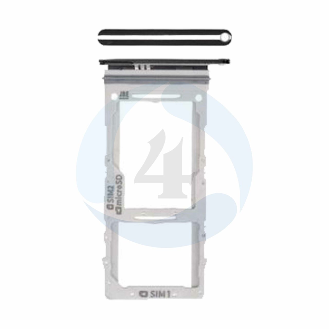 Sim Tray Black For Samsung Galaxy A90 5 G SM A908