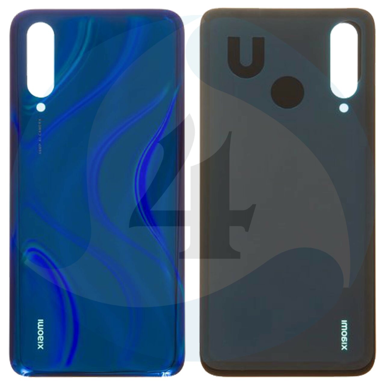 Housing back cover compatible with xiaomi mi 9 lite dark blue