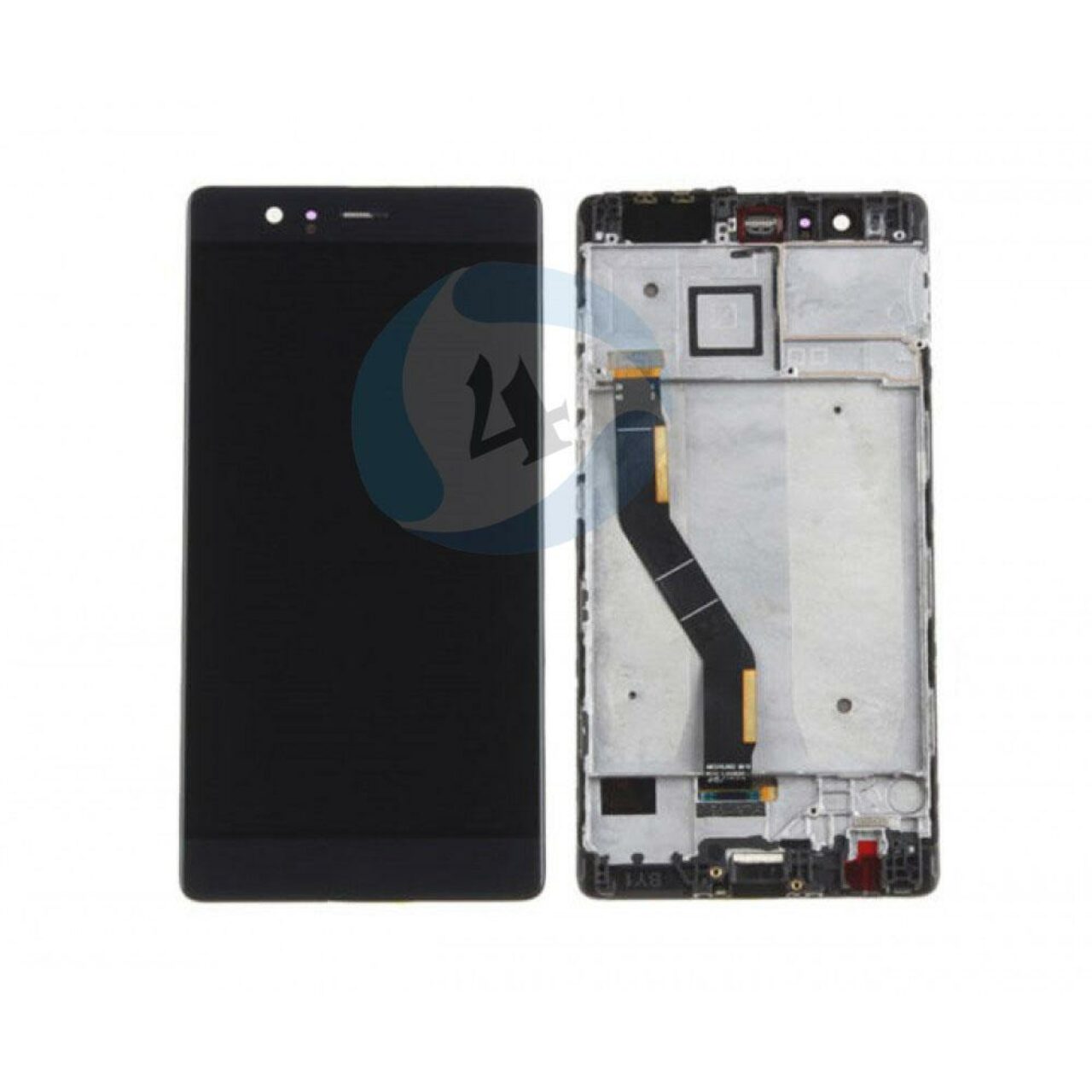 HUAWEI P9 Plus LCD touch frame zwart
