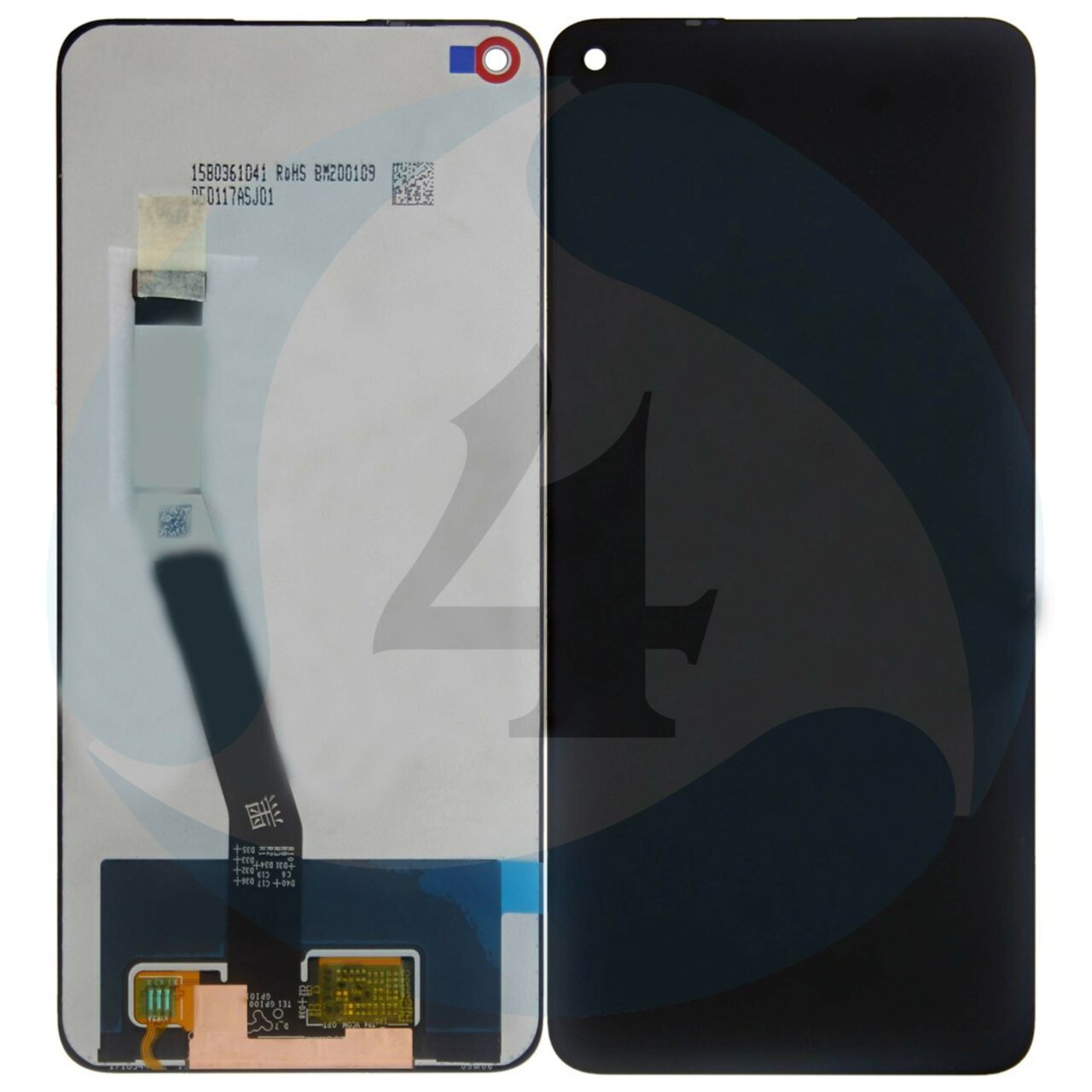 Xiaomi Redmi Note 9 M2003 J15 Display plus Digitizer Complete Black display scherm screen
