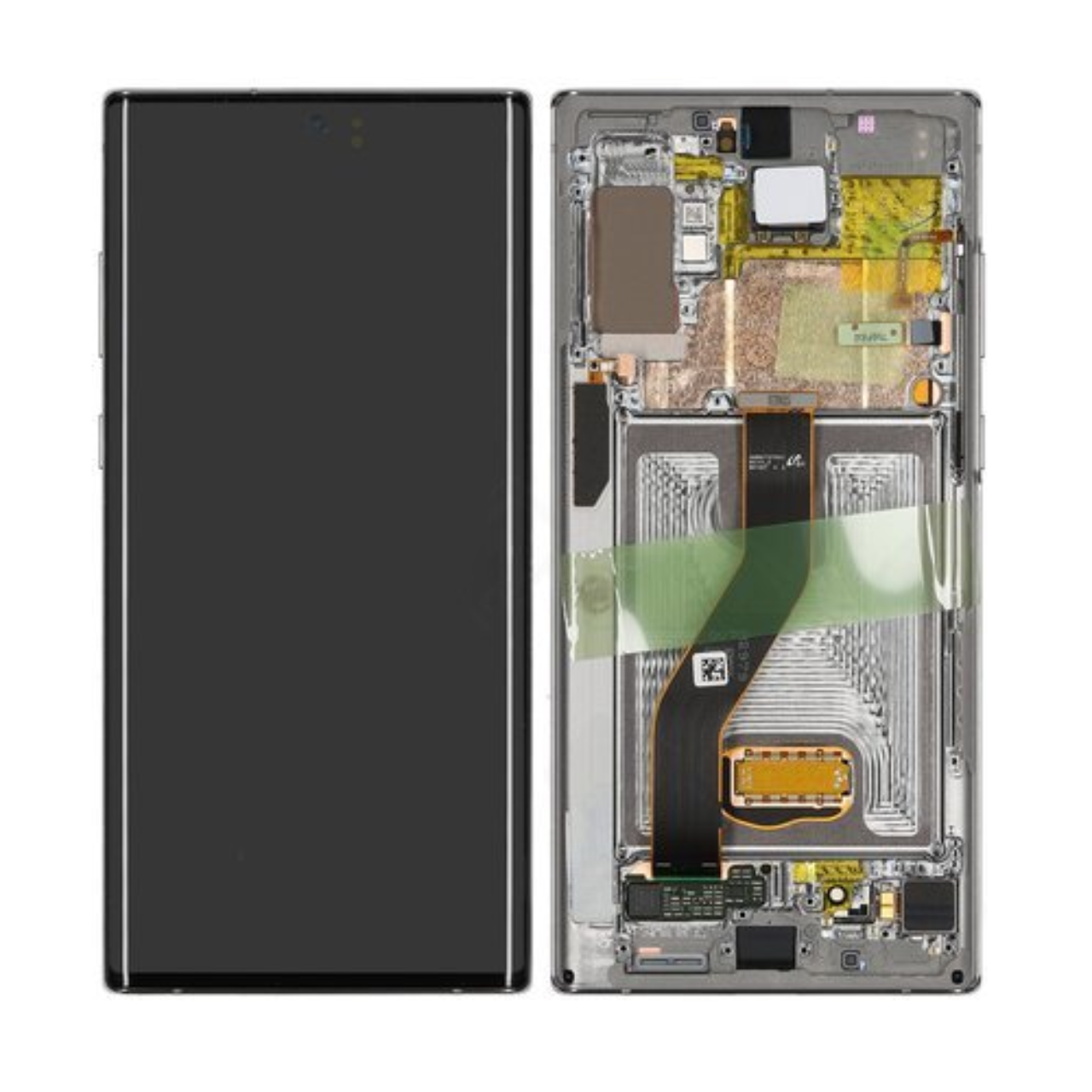 Samsung galaxy note 10 plus N975 service pack lcd scherm display Silver