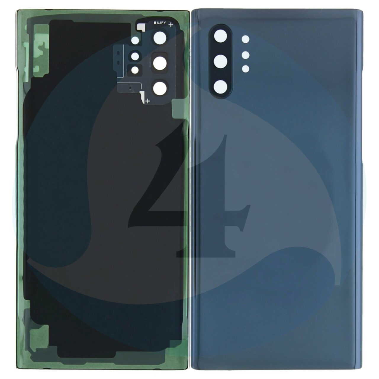 Samsung Galaxy Note 10 Plus SM N975 F Battery cover Aura Black 1000x1000h