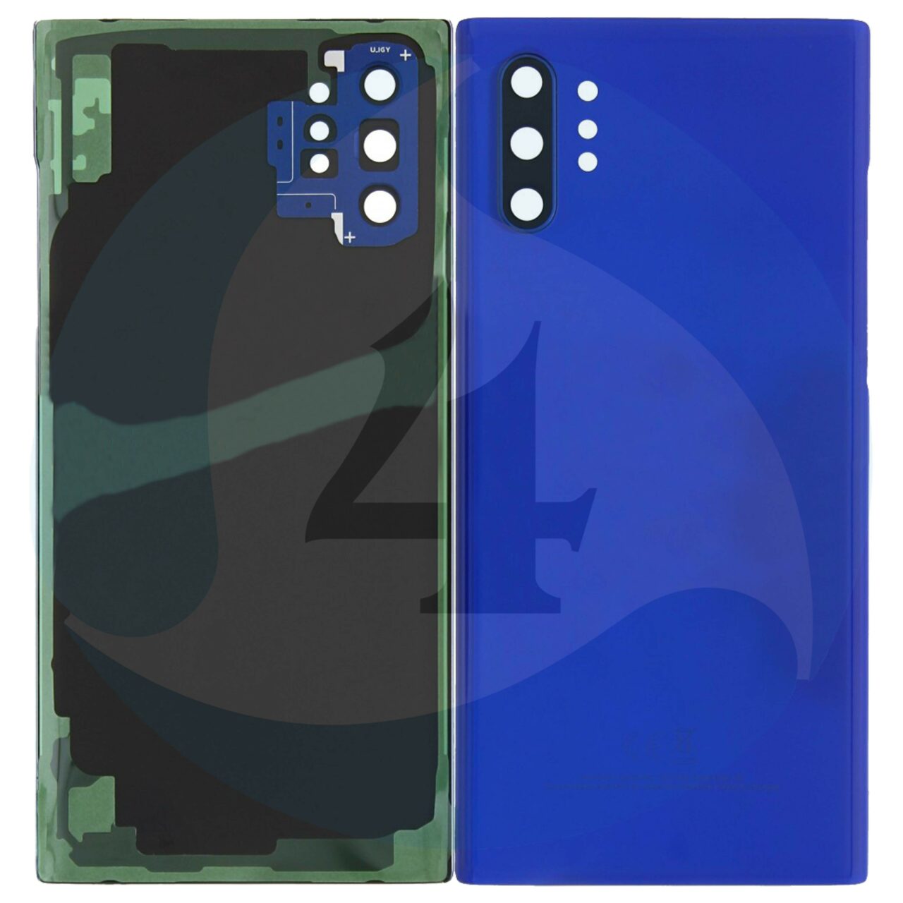 Samsung Galaxy Note 10 Plus SM N975 F Battery cover Blue