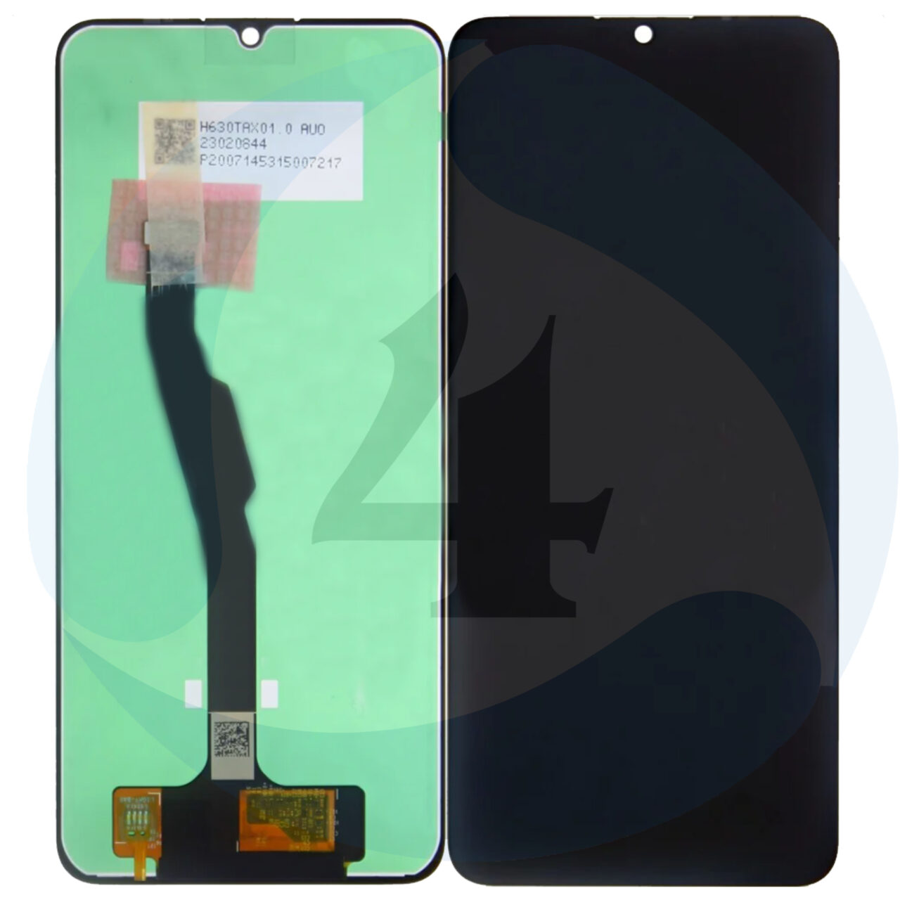 Huawei y6p 2020 MED LX9 LCD plus Digitizer Complete Black 1000x1000h