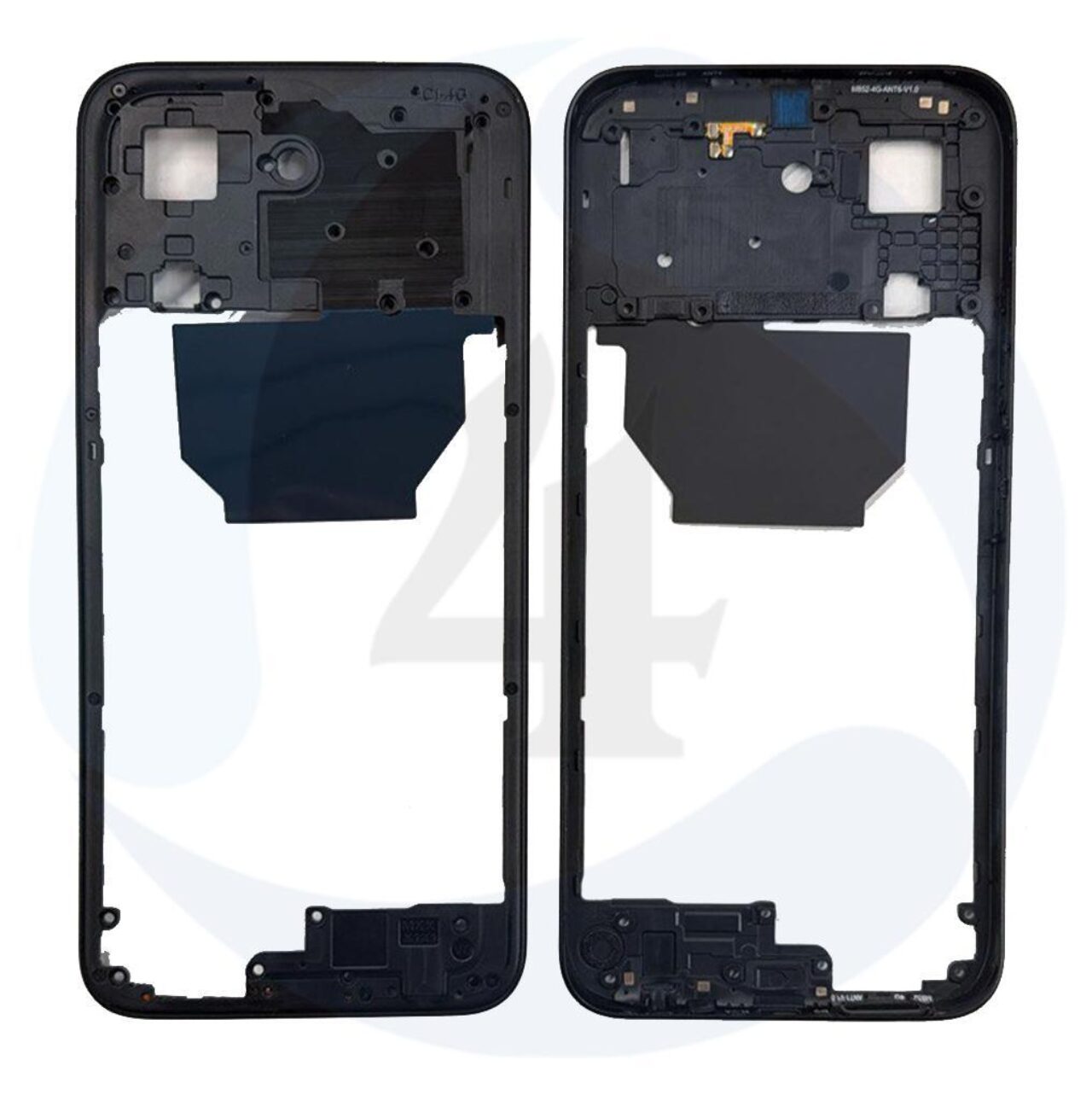 Middle Frame Black For Xiaomi Redmi 15 C 4 G