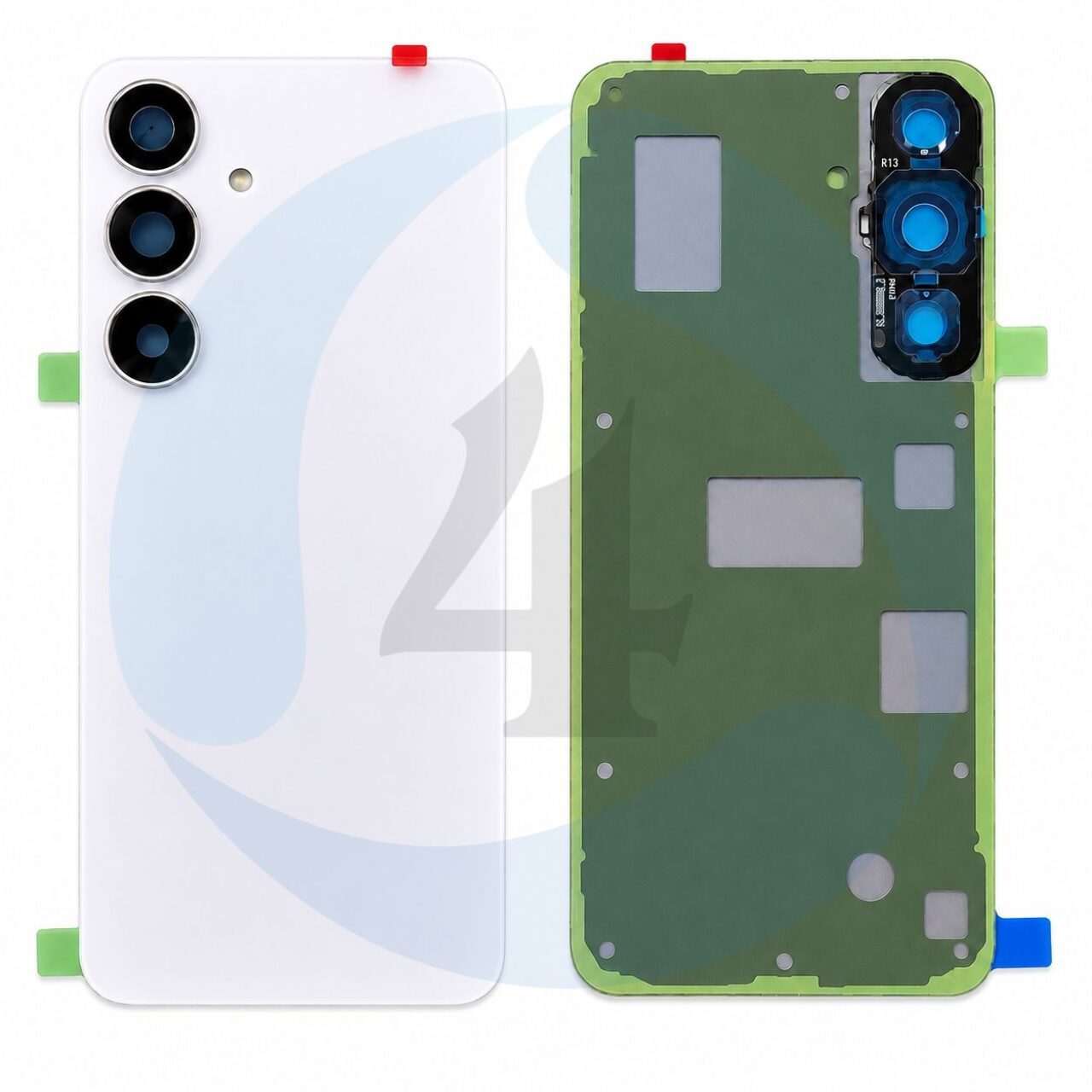 Backcover Pulled White For Samsung Galaxy S25 FE