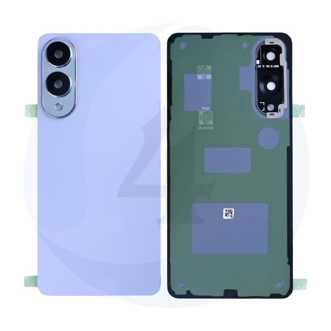 Backcover Pulled Titanium Icyblue For Samsung Galaxy S25 Edge