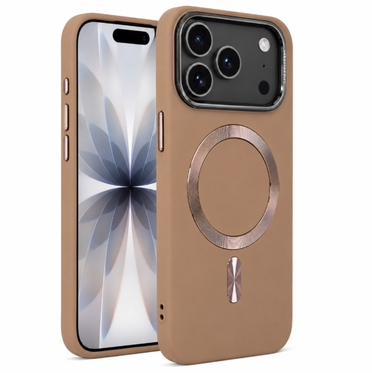 Glossy Case Magnetic Bronze For i Phone Rectangle
