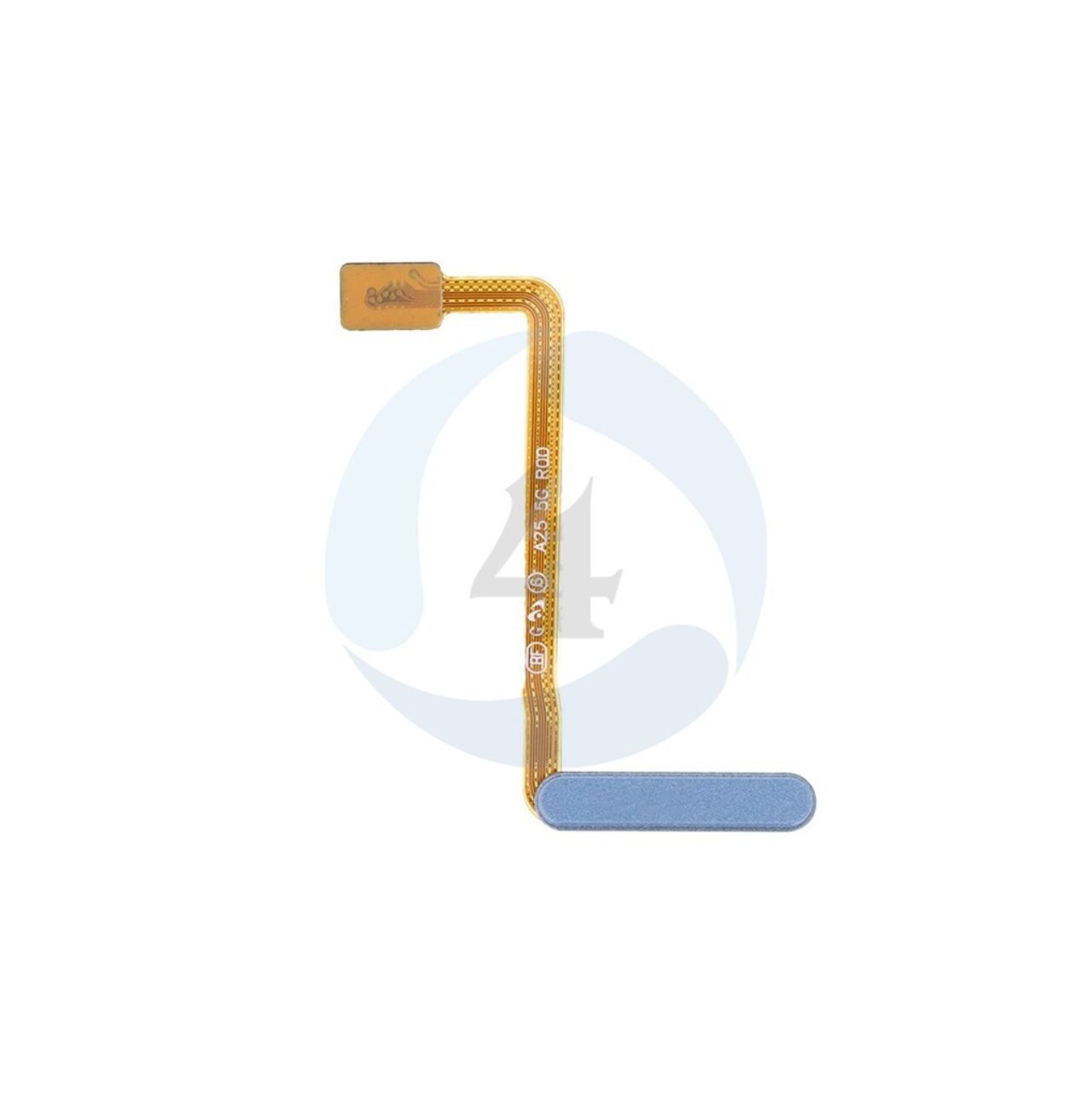 Finger Scanner Flex Silver For Sam A25 A256 Fantasy Blue