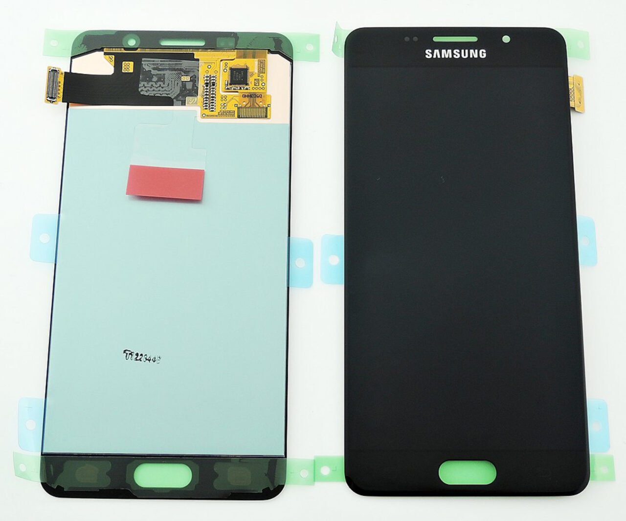 Samsung galaxy A710 A7 2016 black display lcd scherm screen oled