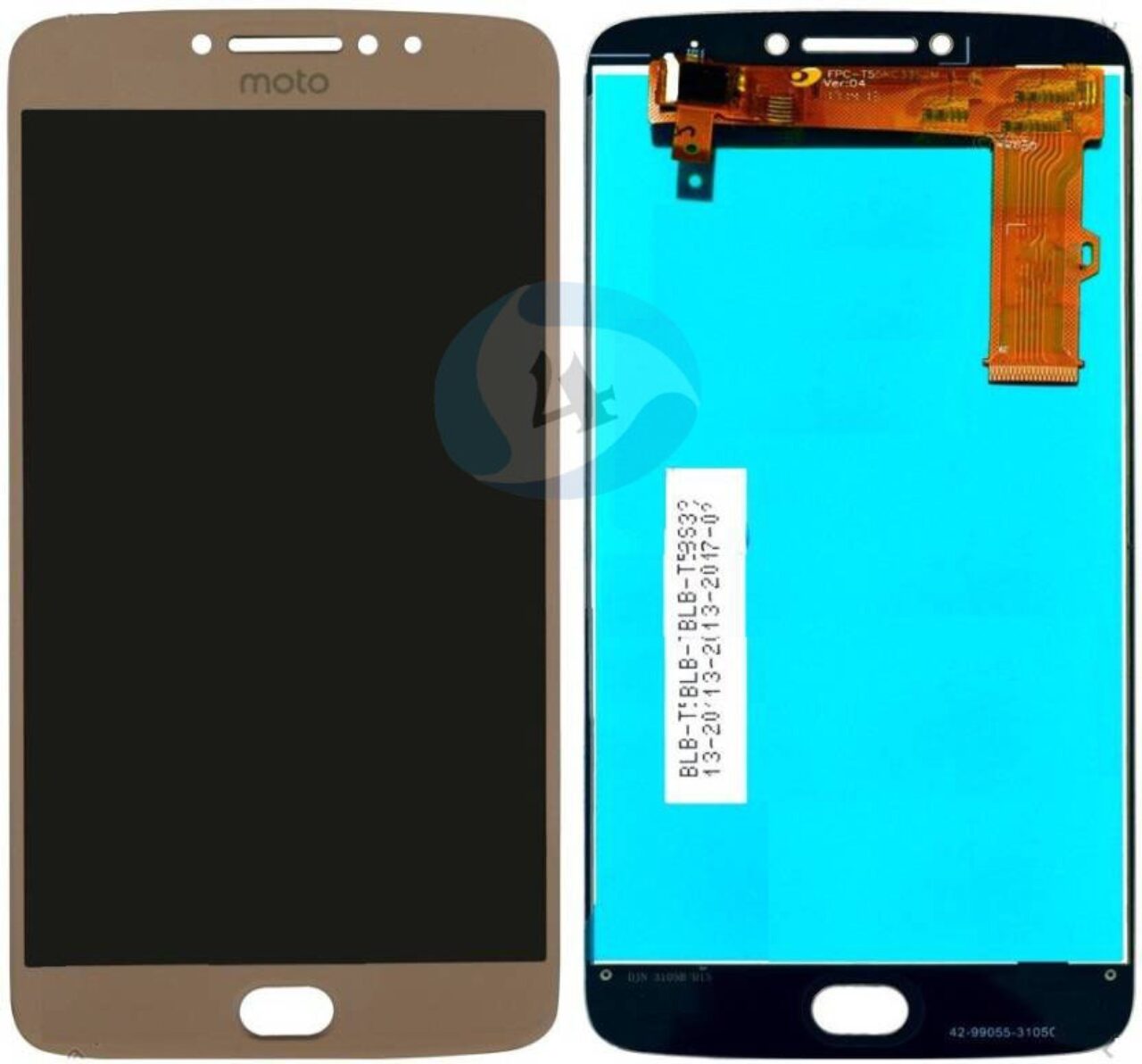 Motorola Moto E4 Plus LCD Touchscreen Gold
