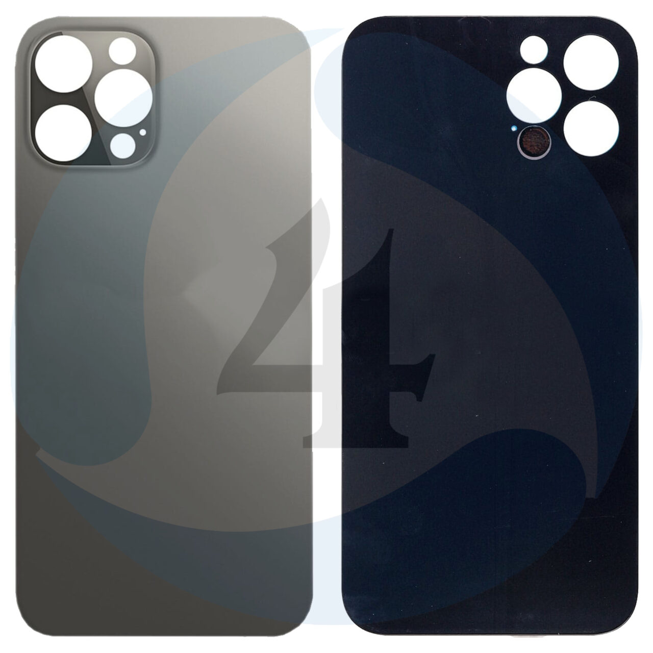 Apple replacement for iphone 12 pro max back cover graphite 1