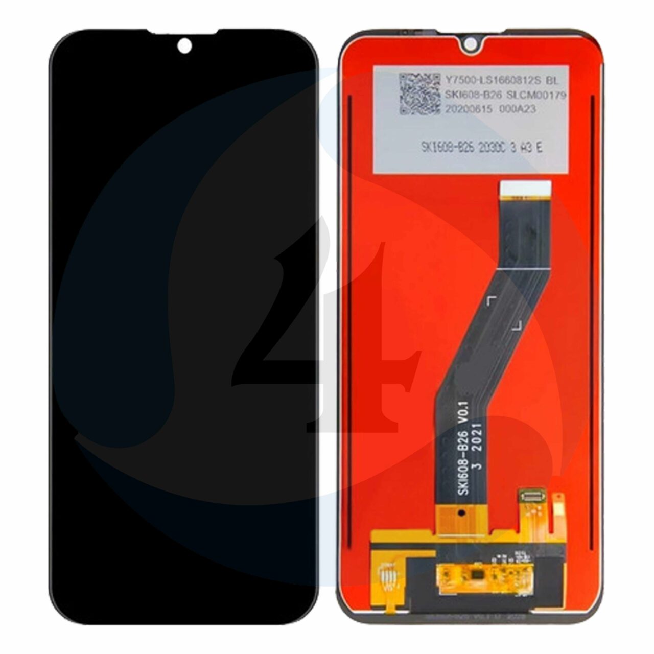 LCD Touch Black For Motorola Moto E6s XT2053 1