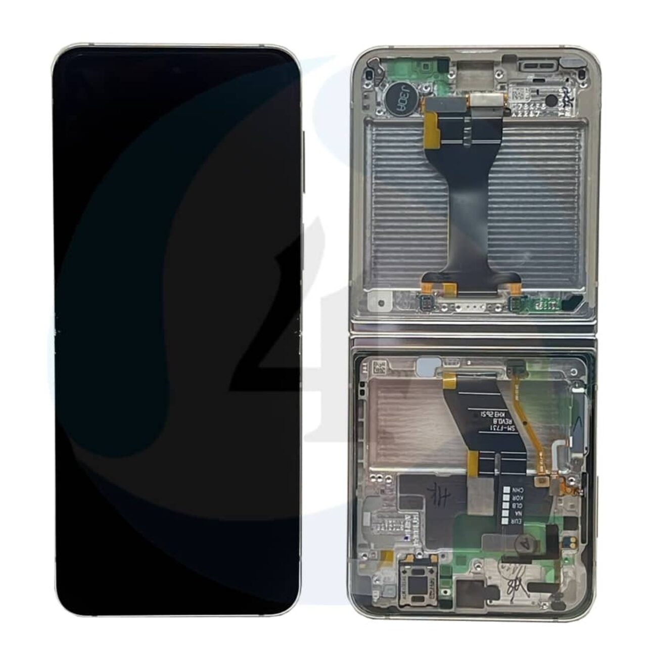 LCD Service Pack Cream Samsung Galaxy Z Flip5