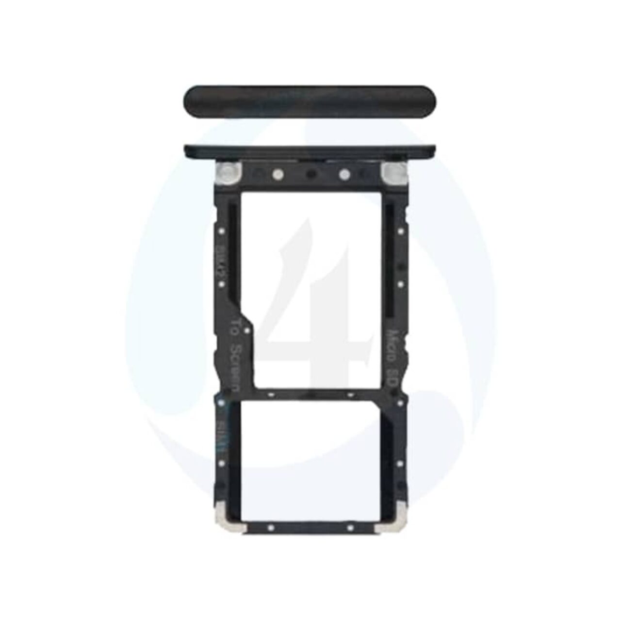 LCD Service Pack Black Sony Xperia L4