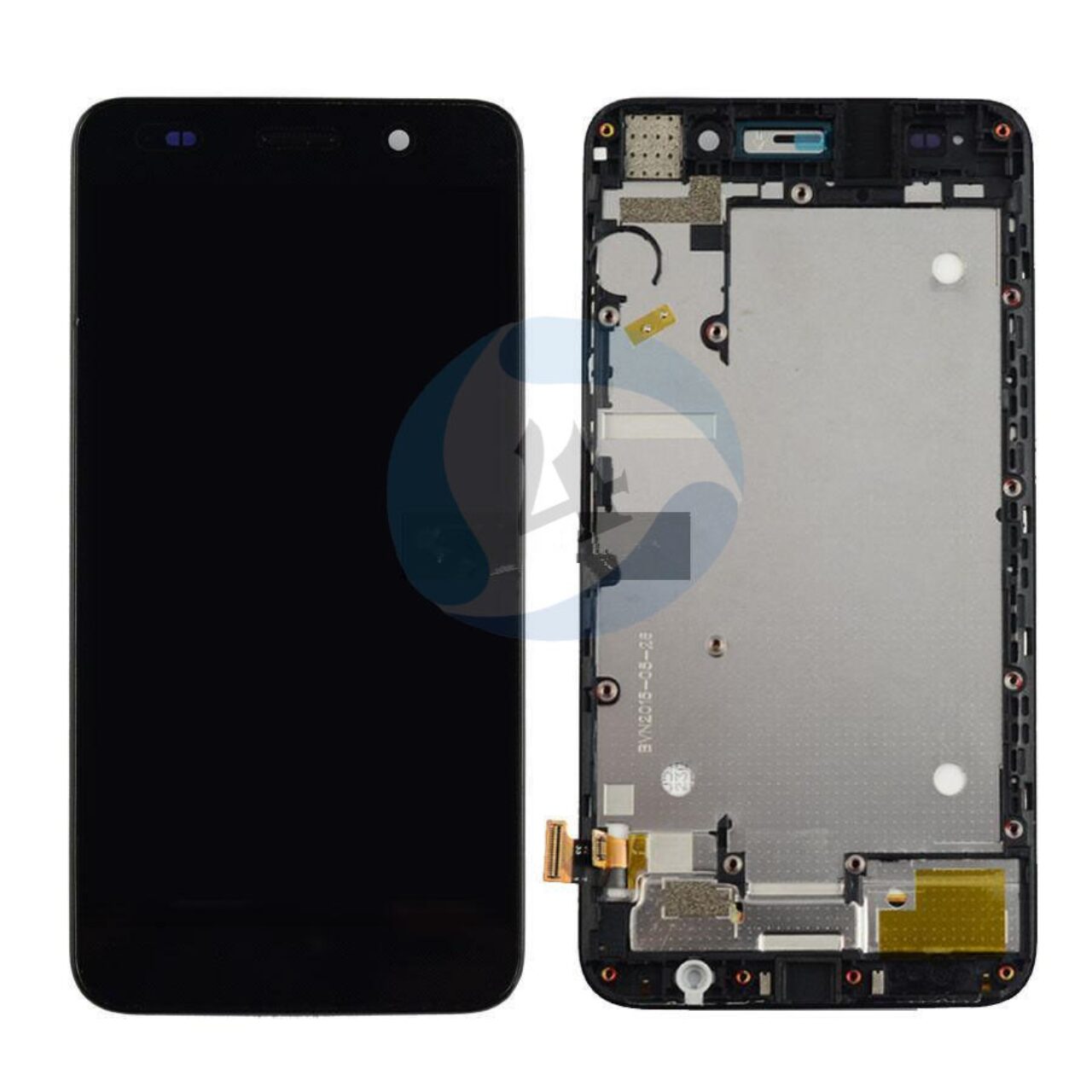HUAWEI Y6 LCD touch frame zwart